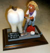 Female Dental Figurines are hard to find, but we create them to order