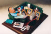 Personalized figurine is a  unique gift for 50th birthday, made to your specifications