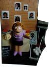 Judaica Gift Figurine made to order... Bubby with her treadmill, family photos, home baked pie and more.
