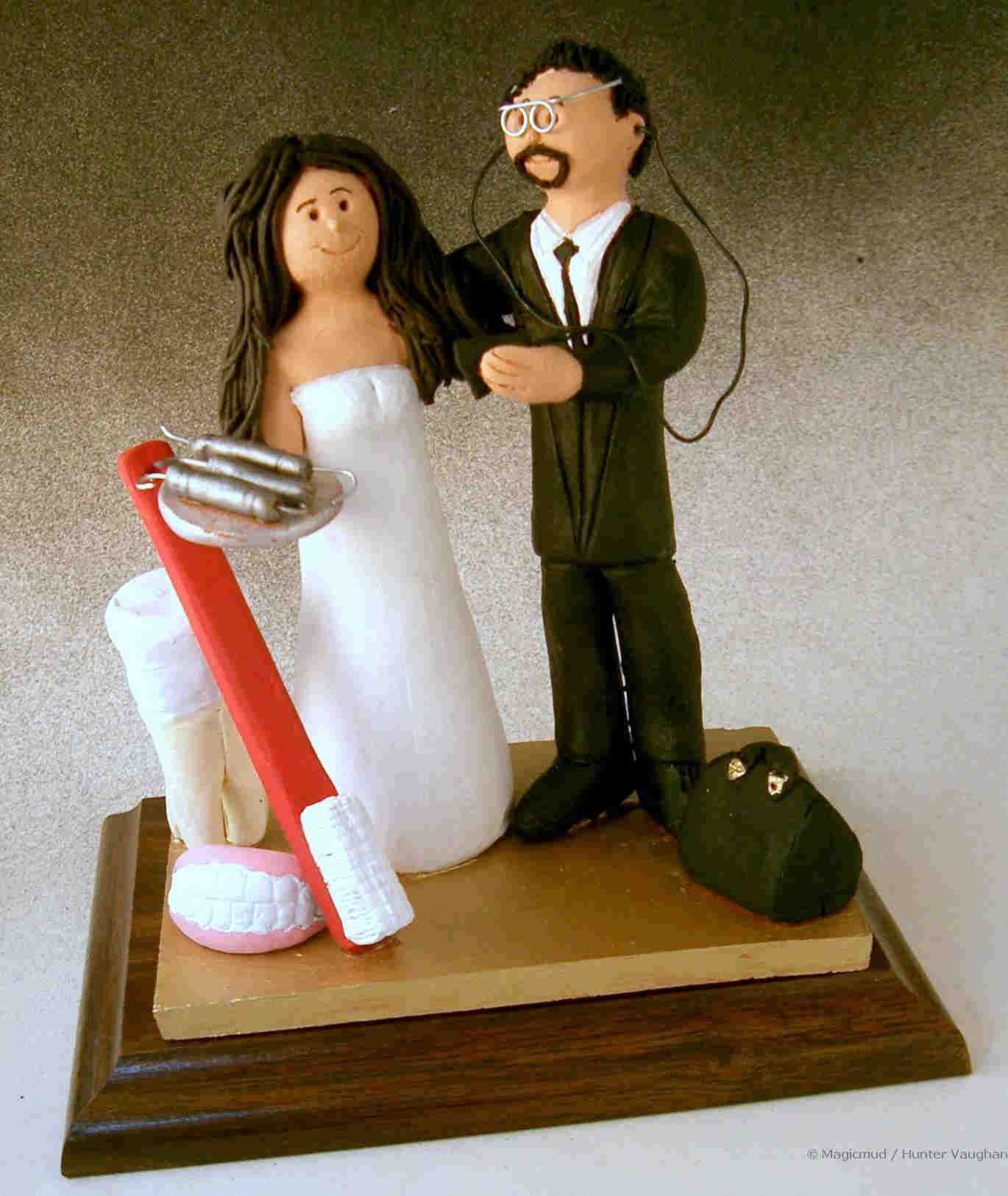 Physicians' Wedding Cake Topper