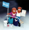 Custom Promotional gift for Couple who are Bazaar Merchants, their picture on "faux" magazine cover