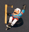 Personalized  hockey player figurine