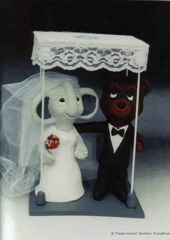 any type of species can be portrayed in your animal Wedding Cake Topper