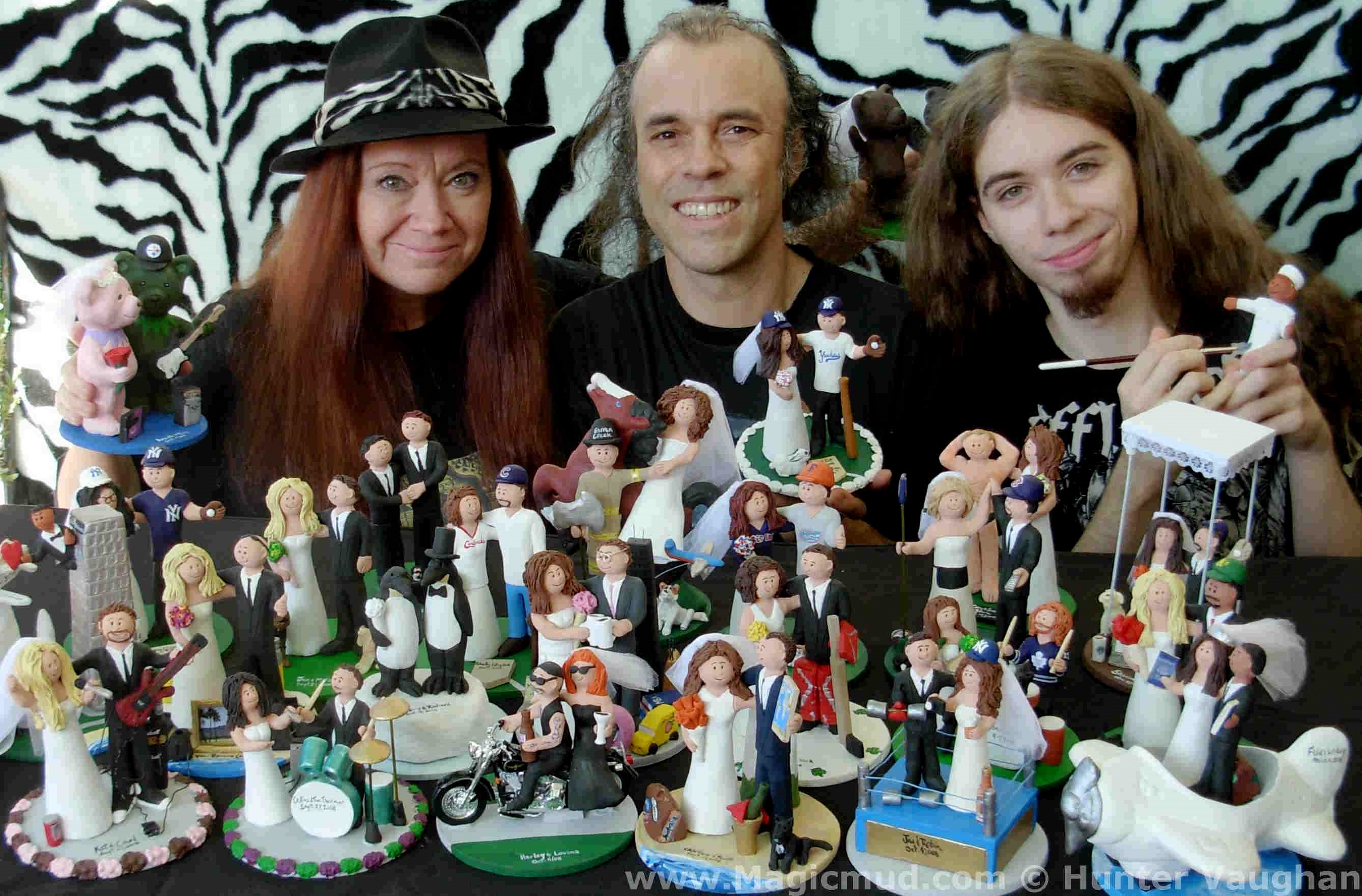 Custom Wedding Cake Toppers created by Magicmud