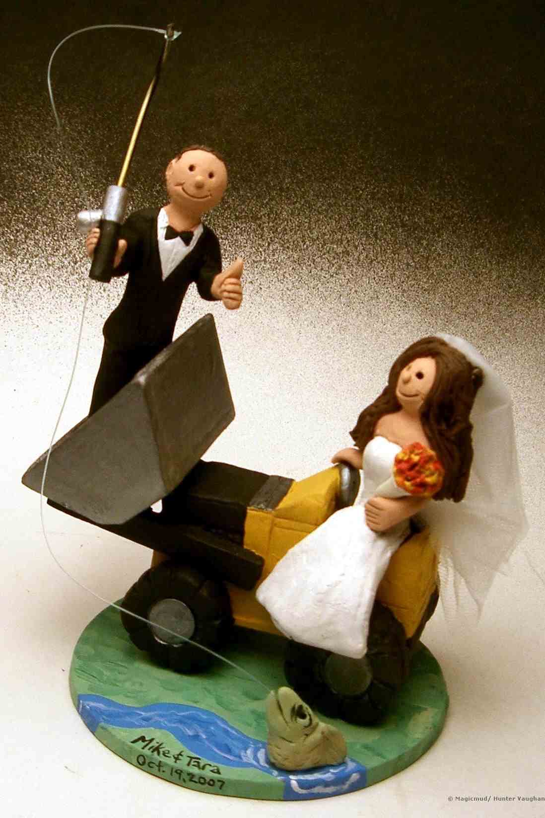 Contractor's Wedding Cake Topper