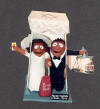 Jewish Wedding Cake Topper they will treasure. He's a Lawyer, She loves to shop...Oy!