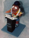 An original Bar Mitzvah gift, a Personalized figurine of the Bar Mitzvah Boy
