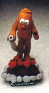  Clay Caricature of Gardener