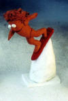 Clay Figurine for a Snowboarder...with any name on it