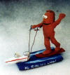 Clay Figurine for a person who likes Water Skiing