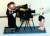 Custom Figurine of Filmaker in Action....Action on the Set!