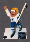 Custom hockey figurine will score with the athlete in your life.