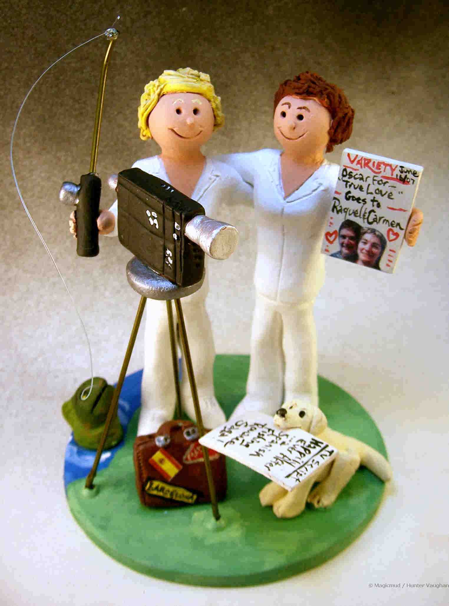 Wedding Cake Topper for a Gay Couple