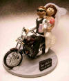 Harley Davidson riding bikers Wed!!..."The Wild Ones"